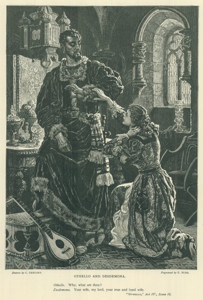 Illustration for Othello by Charles Gregory